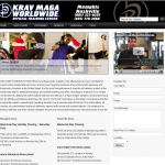 quick krav maga website writeup