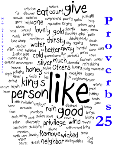 proverbs 25