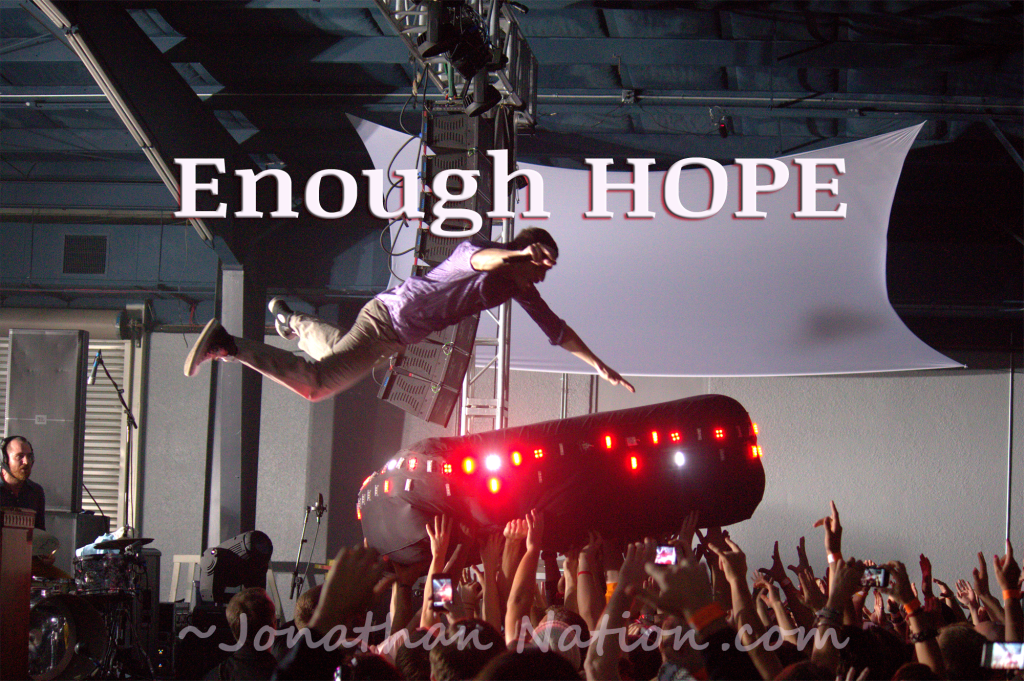 Enough Hope - does he have enough to make this jump?