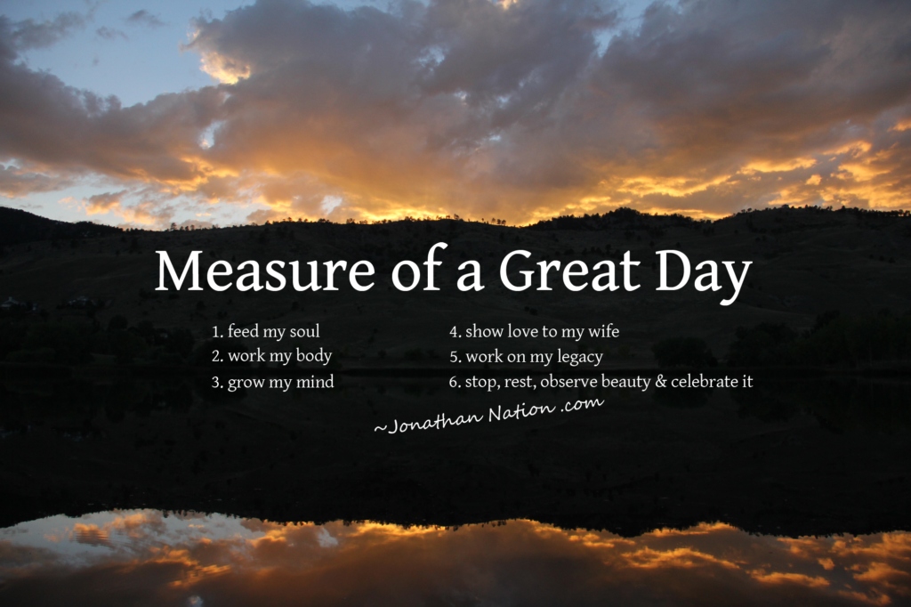 Measure of a Great Day